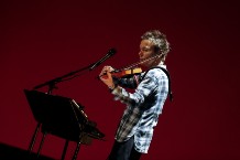 WESTWOOD, CA--MARCH 15, 2014--Laurie Anderson and Kronos Quartet (not pictured) perform 