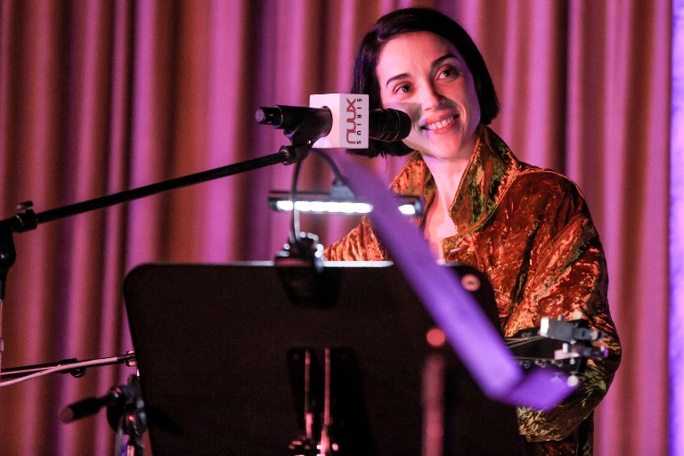 St. Vincent Performs For SiriusXM At The Village Studio in Los Angeles