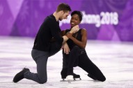 French Figure Skaters Used Disturbed for Their Olympic Routine