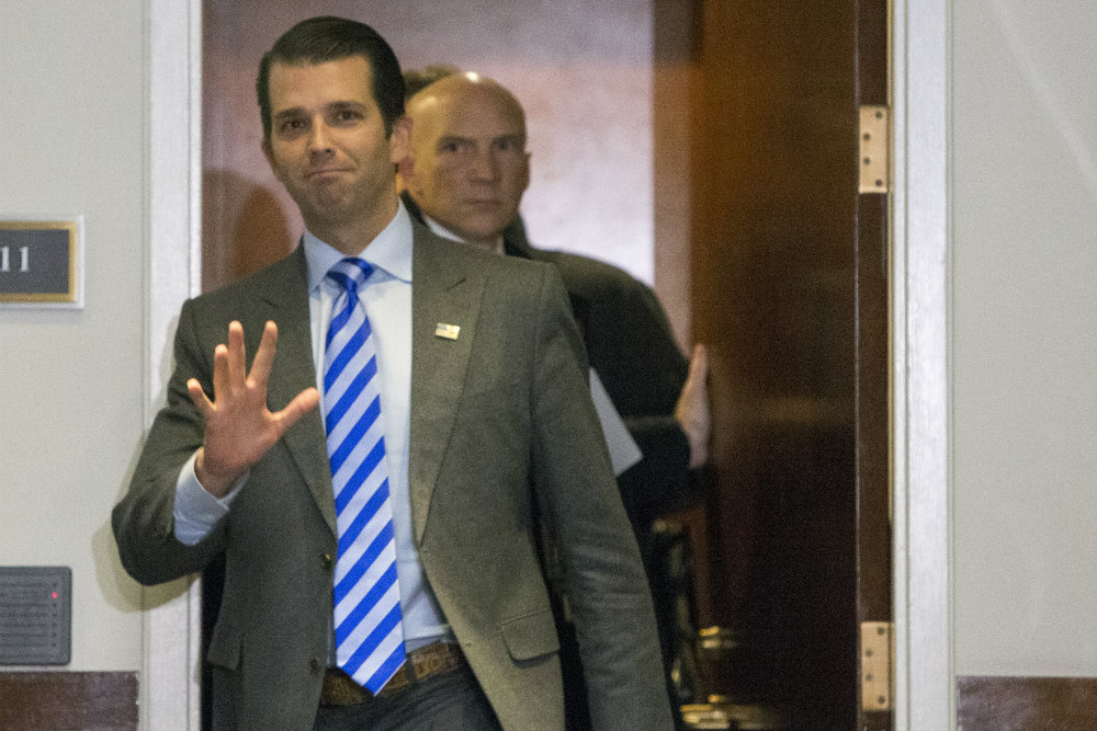 Donald Trump Jr: My Dad Can't Be Racist, He's Friends with Rappers