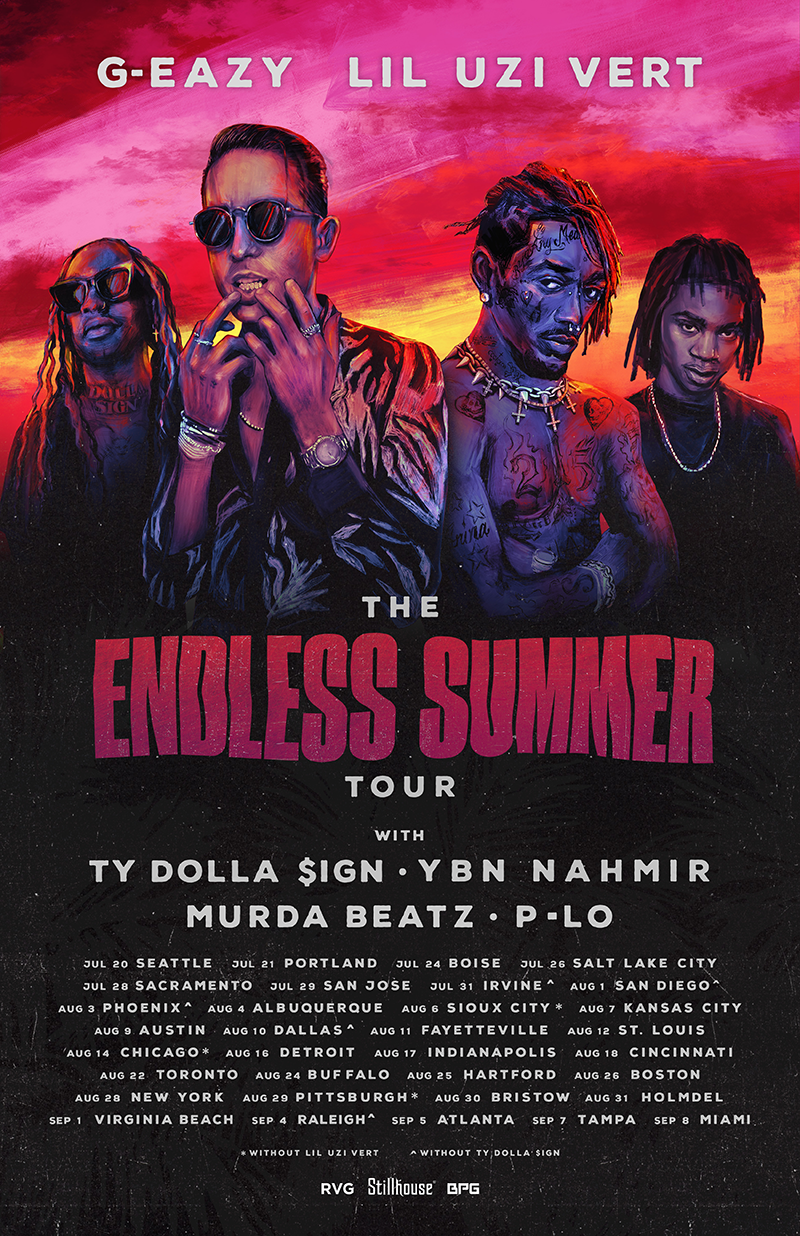 Lil Uzi Vert and G-Eazy Announce Co-Headlining Tour Featuring Ty Dolla $ign