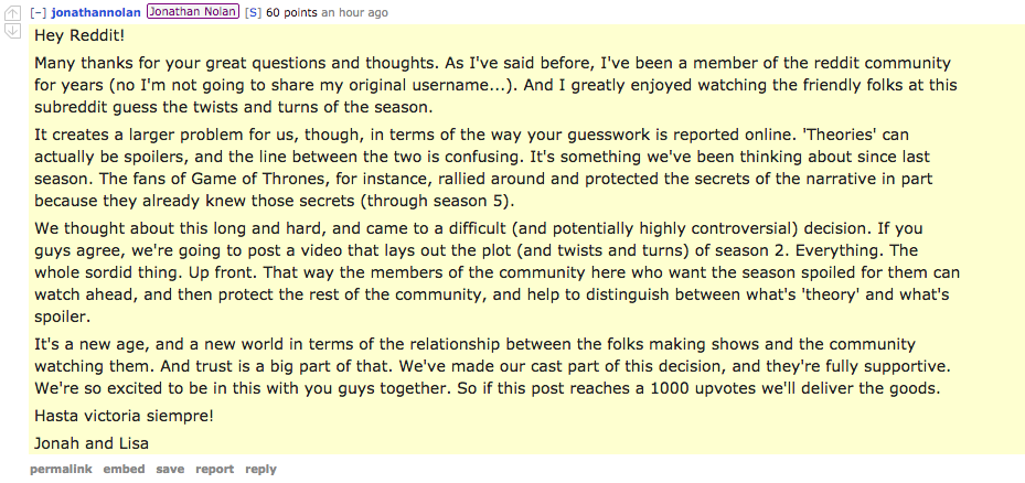 <i>Westworld</i> Creators Say They’re Willing to Spoil Season 2 to Prevent Season 2 Spoilers [UPDATED]” title=”Screen-Shot-2018-04-09-at-4.44.54-PM-1523306720″ data-original-id=”285205″ data-adjusted-id=”285205″ class=”sm_size_full_width sm_alignment_center ” data-image-source=”video_screenshot” /></p>
<p> </p>
</p></p></p><p>To see our running list of the top 100 greatest rock stars of all time, <a href=