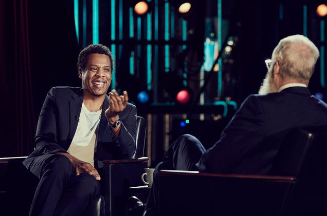 Image result for jay-z david letterman