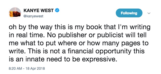 Read Kanye's Philosophy Book