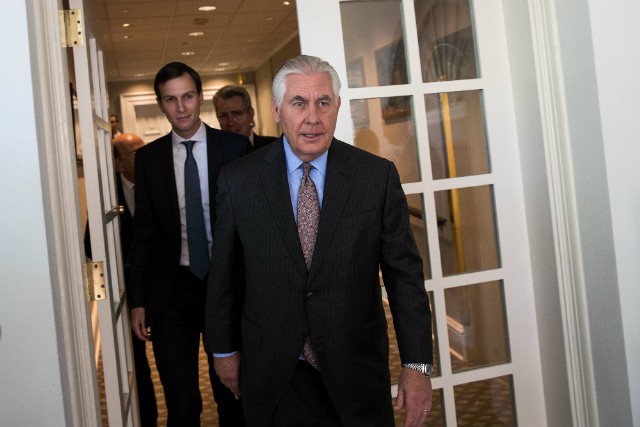 Rex Tillerson Believes Jared Kushner Sabotaged Him