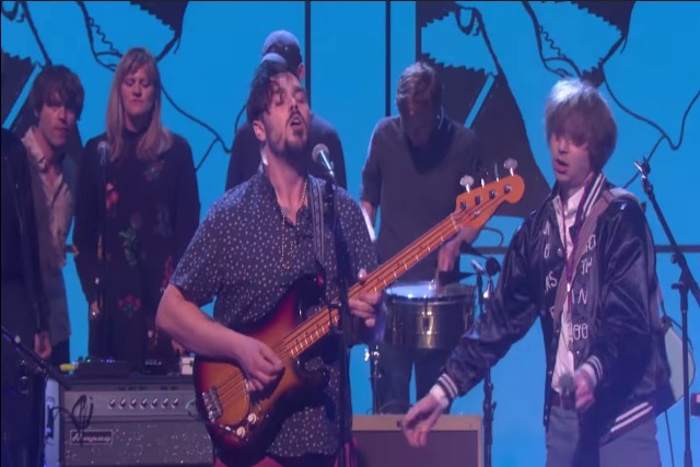 parquet courts on Ellen