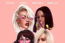 rita-ora-girls-cardi-b-charli-xcx-and-bebe-rexha-listen-spotify-apple-music
