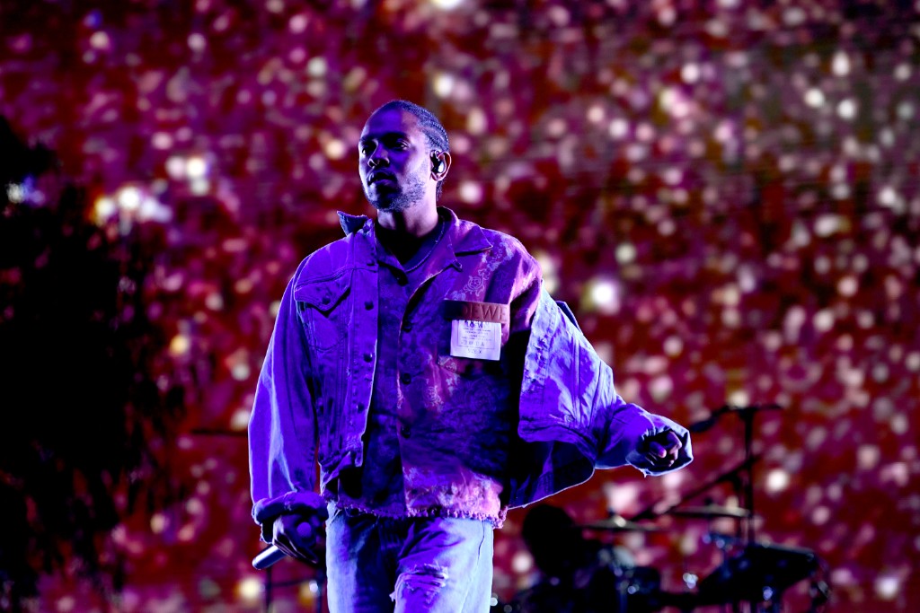 Kendrick Lamar at Hangout Must festival