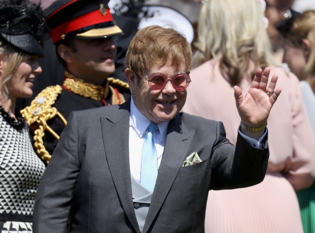 Elton John Performs At Royal Wedding Reception Spin Elton John Royal Wedding Reception Performance