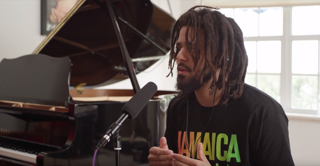 J Cole interview with Angie Martinez