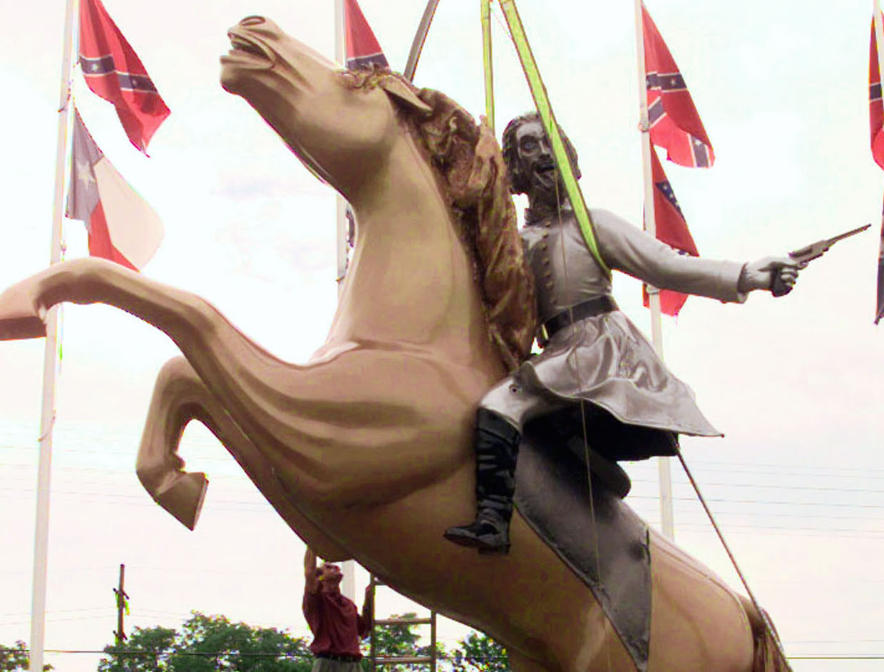 This Proposed Bronze Statue of Nick Cave Riding a Horse Looks Strangely Familiar