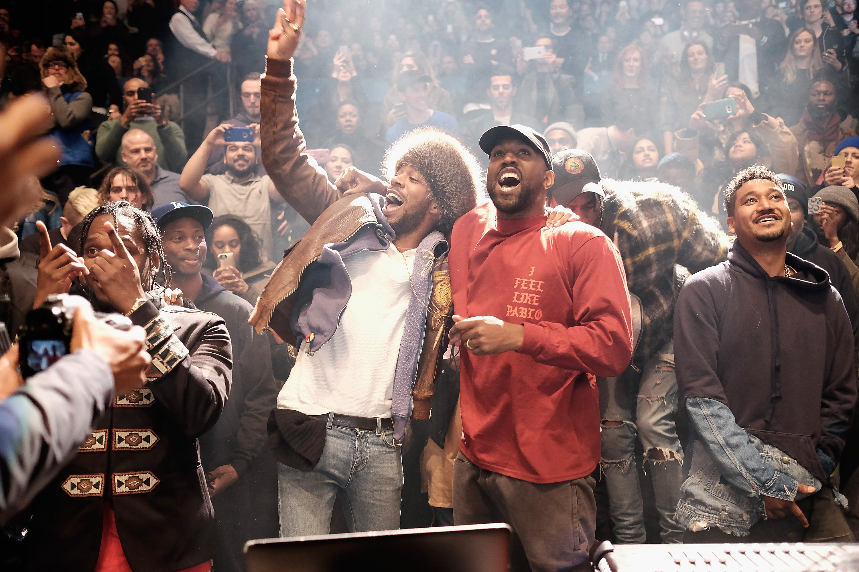 Kanye West and Kid Cudi album listening party livestream