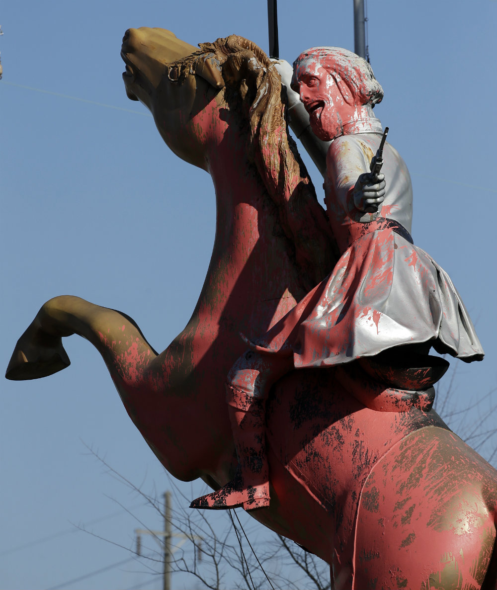 Nathan Bedford Forest Statue in Nashville