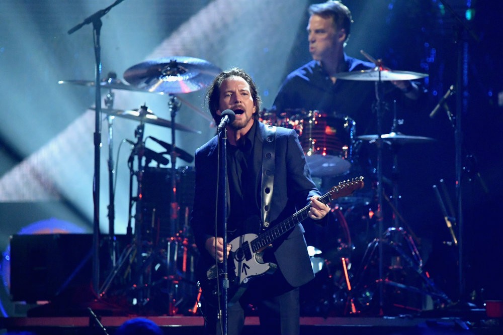 Pearl Jam's best swipes at Donald Trump