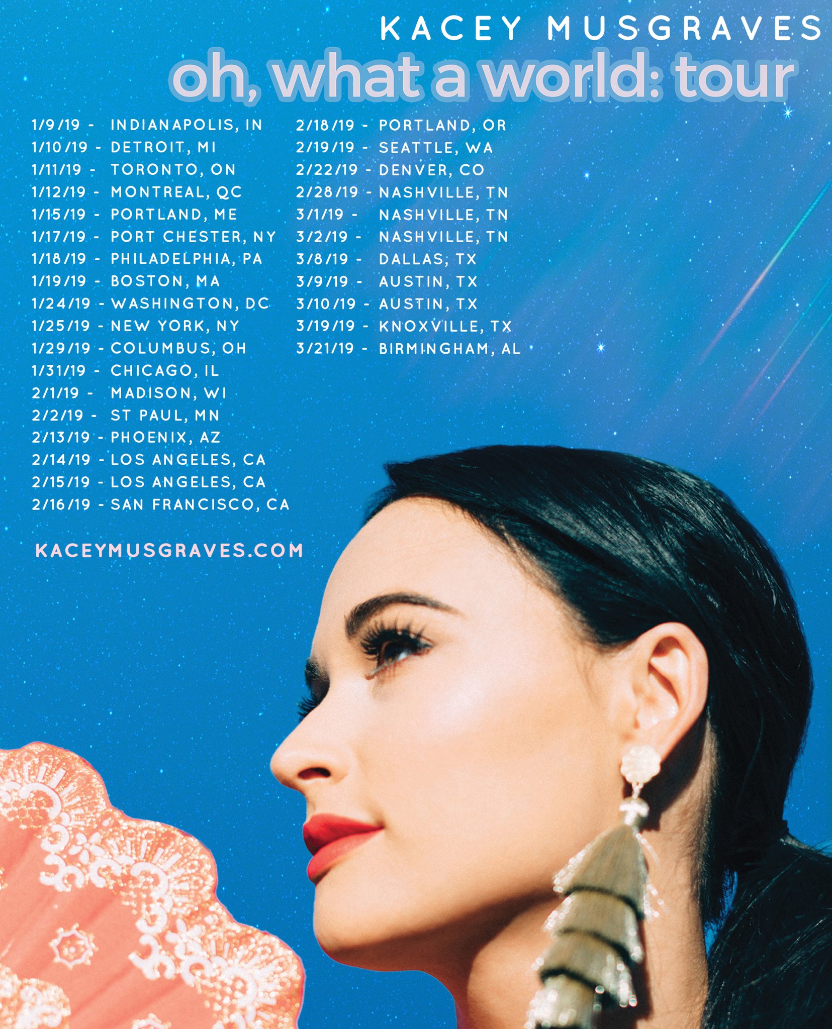 Kacey Musgraves Announces North American Tour