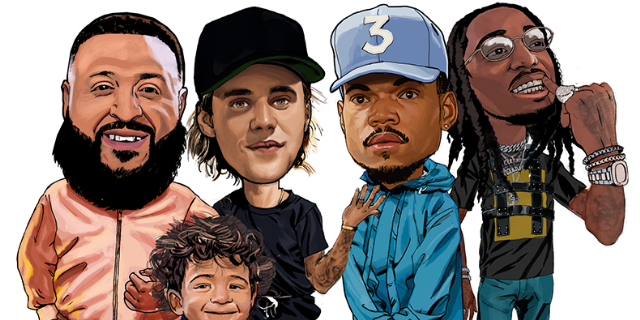 chance the rapper justin bieber dj khaled