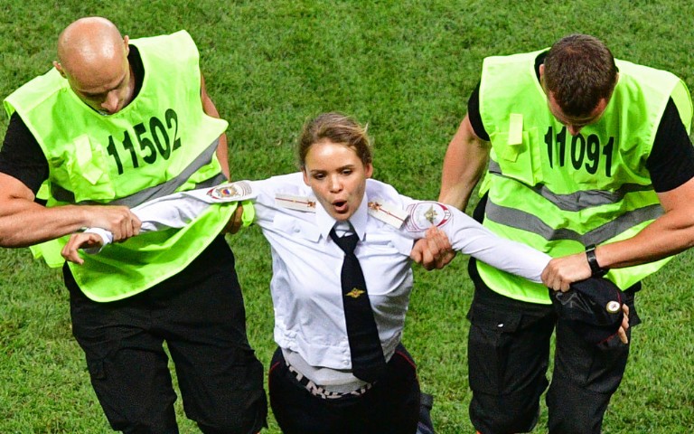 World Cup 2018 Pussy Riot