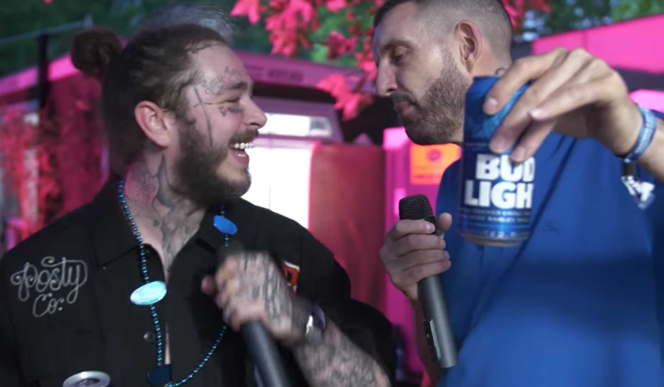 Post Malone just got the words always tired tattooed under his eyes   Music  KISS