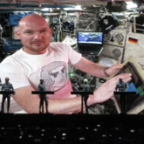 Astronaut Jams with Kraftwerk from Space
