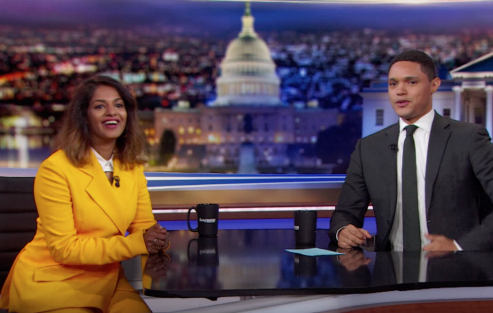 M.I.A. Appears on 'The Daily Show with Trevor Noah'