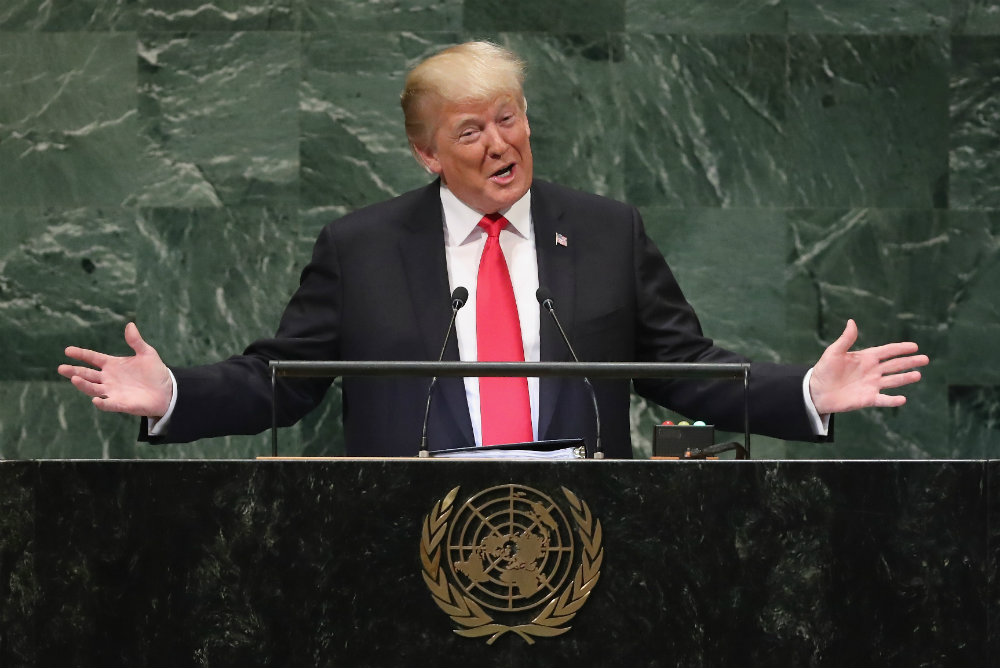 Trump Laughed at During UN General Assembly Address