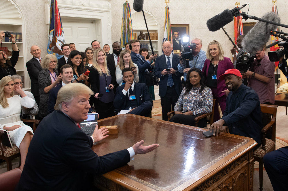 Trump Holds Insane Meeting with Kanye West in Oval Office