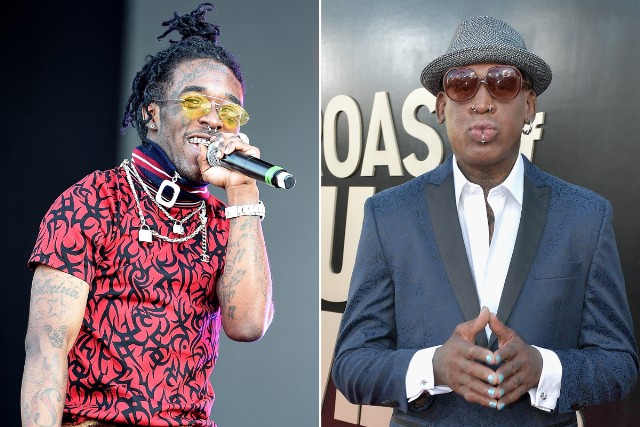 Lil Uzi Vert And Dennis Rodmans Dms Are Amazing Spin - 