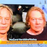 Axl Rose and Mickey Rourke's Wedding Anniversary Celebrated in Local News Prank