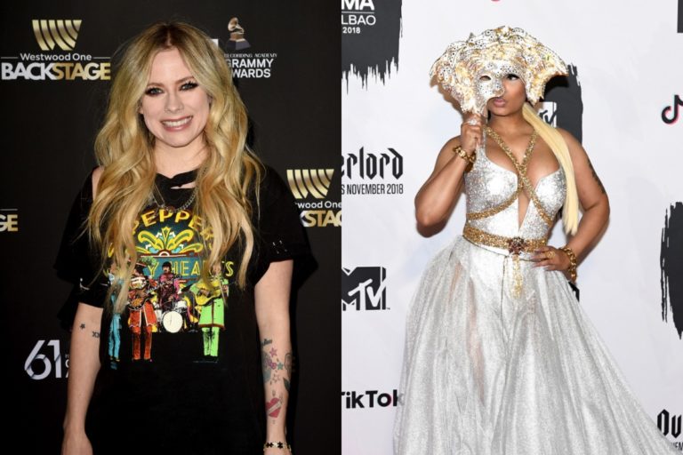 avril lavigne nicki minaj "dumb Blonde" 'head above water'