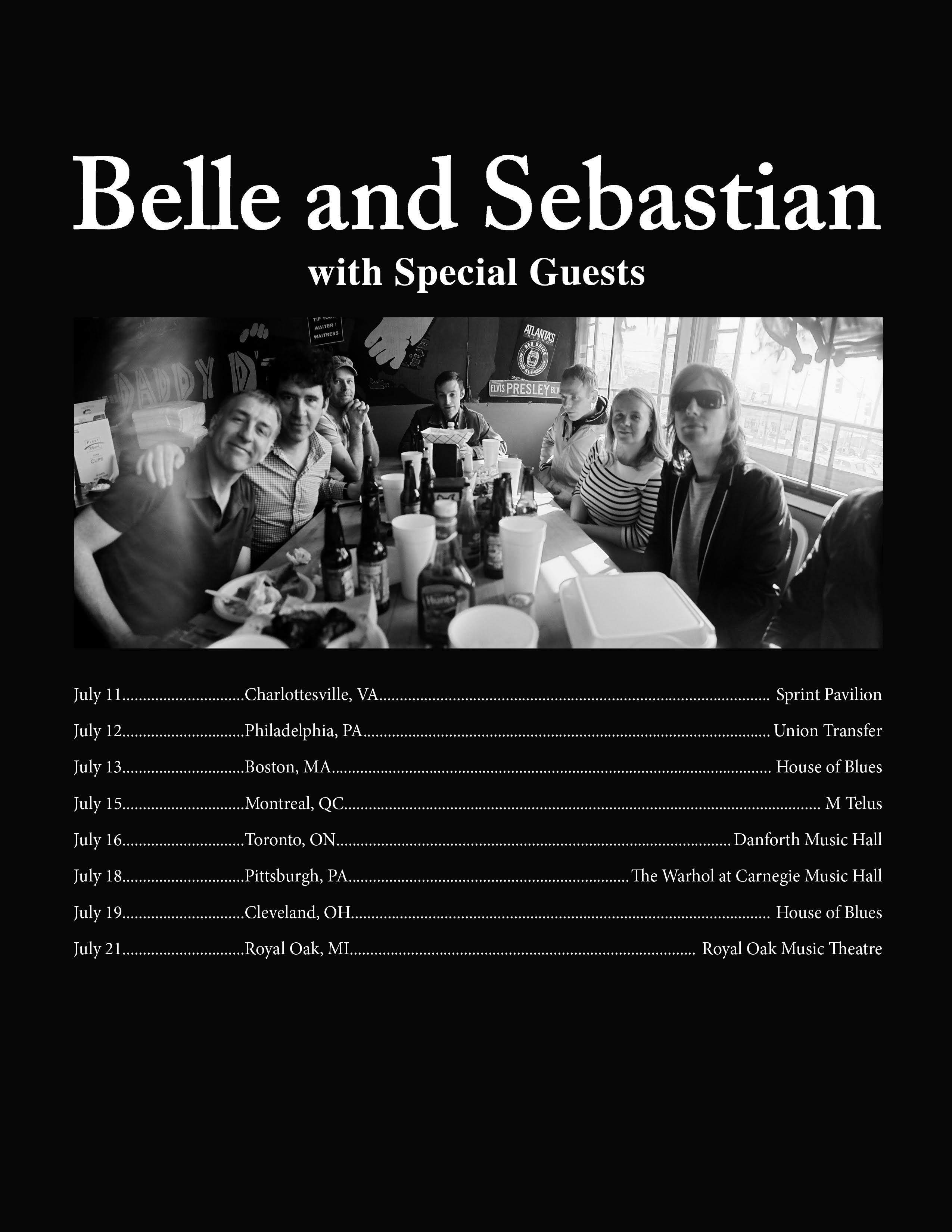 Belle and Sebastian Announce North American Tour