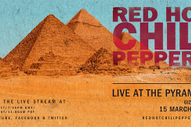 Watch Red Hot Chili Peppers Play The Great Pyramids of Giza in Egypt