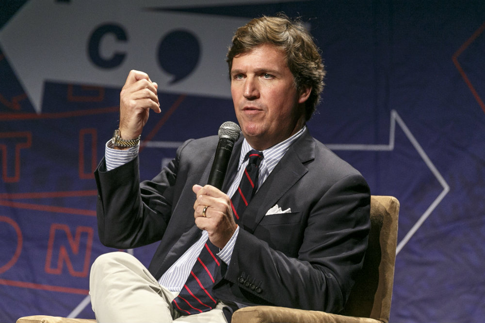 Tucker Carlson Refuses to Apologize for Misogynist Comments on Bubba the Love Sponge's Radio Show