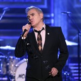 Morrissey Wears Pin for UK Right Wing Party While Performing on Fallon
