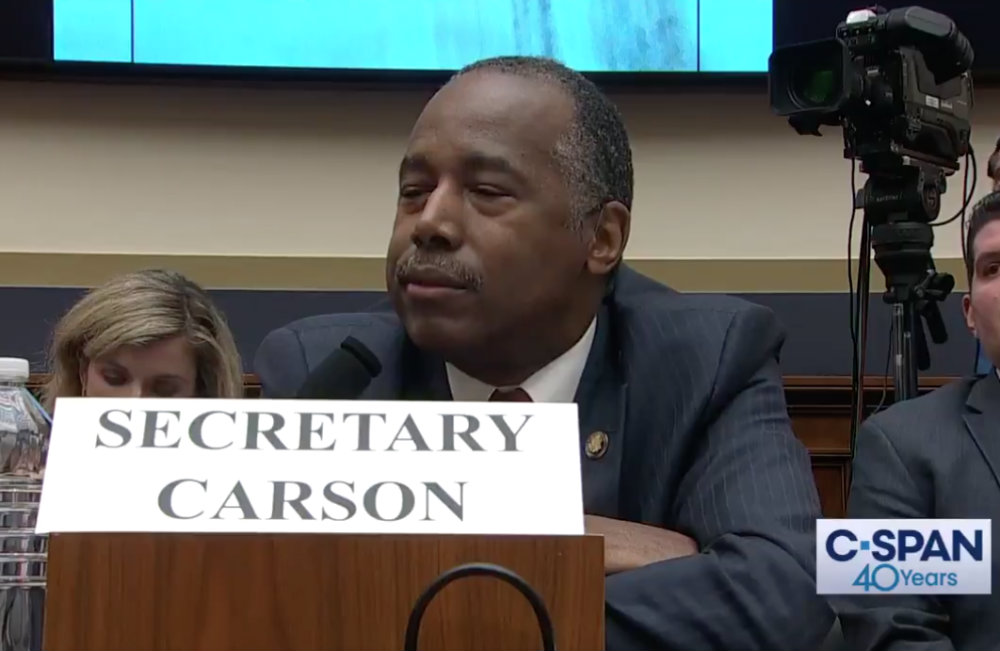 HUD Secretary Ben Carson Can't Tell an REO from an Oreo Cookie