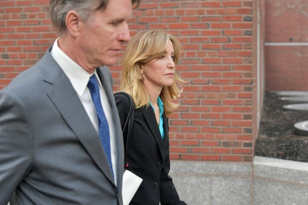 Felicity Huffman Weeps as She Pleads Guilty in College Admissions Scandal