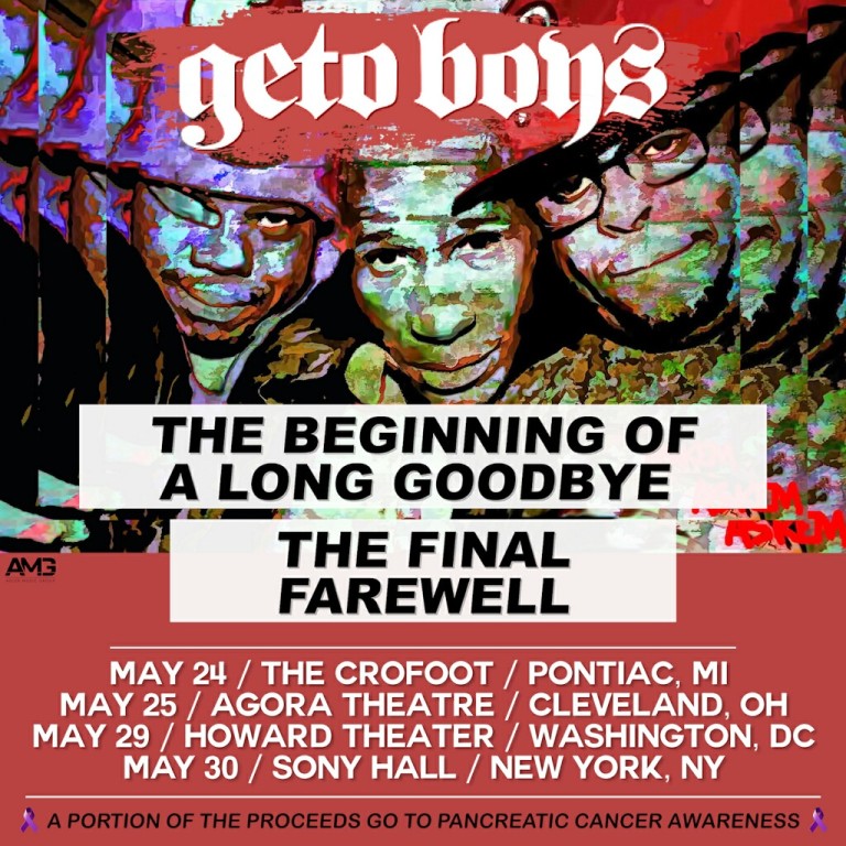Geto Boys Farewell Tour Dates