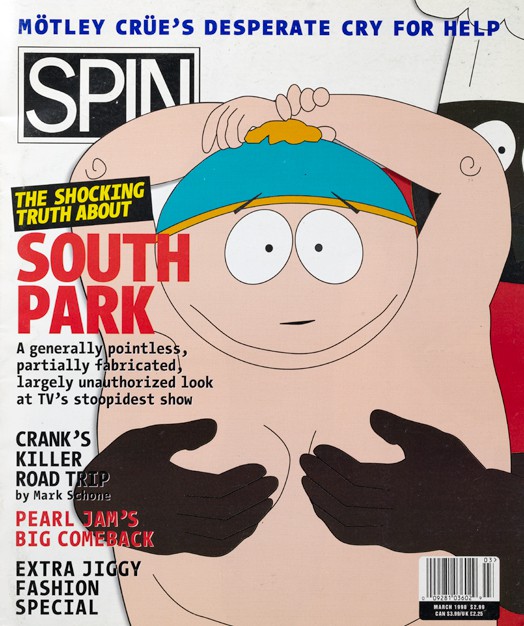 'Welcome to South Park, Fat-Ass': SPIN's March 1998 Cover Feature