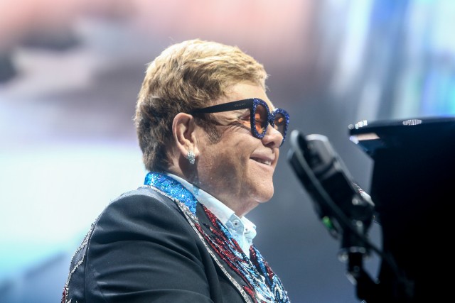 Elton John Performs At Wizink Center In Madrid