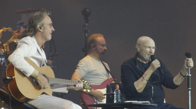 Peter Gabriel Attends Final Genesis Show