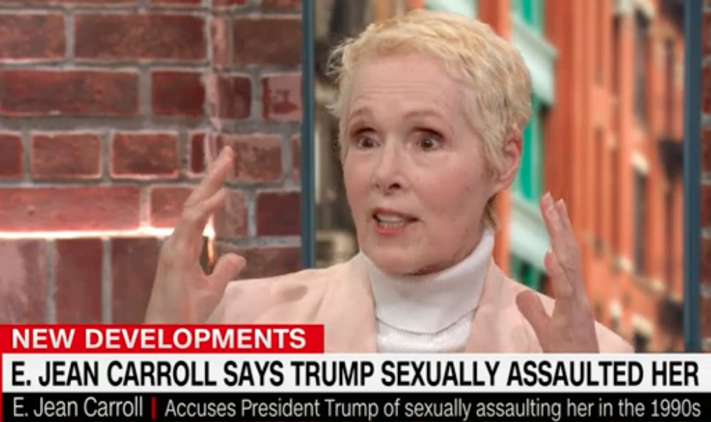 E. Jean Carroll Says She's "Sick of" Trump Gaslighting His Sexual Assault Accusers