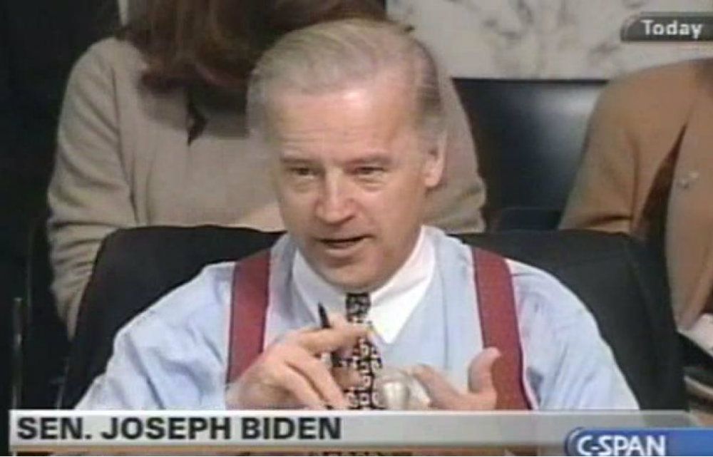 Joe Biden Discusses Throwing Ravers in Jail at RAVE Act Hearing in 2001