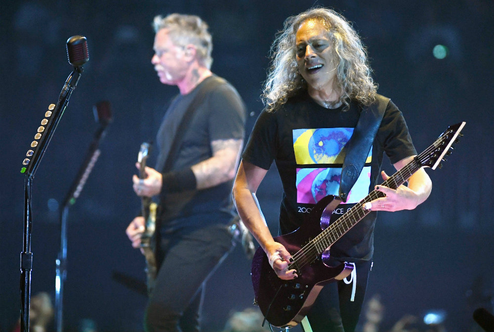 Metallica Cover the Stone Roses' "I Wanna Be Adored" in England