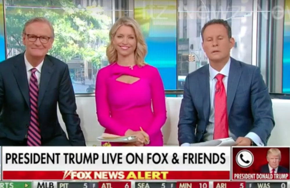Trump Calls 'Fox & Friends' on His 73rd Birthday