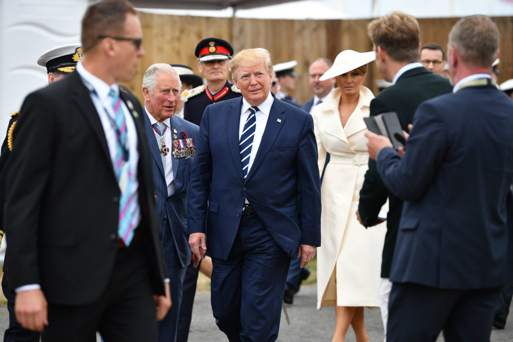 Trump Tweets Bragging About Time Spent with "Prince of Whales"