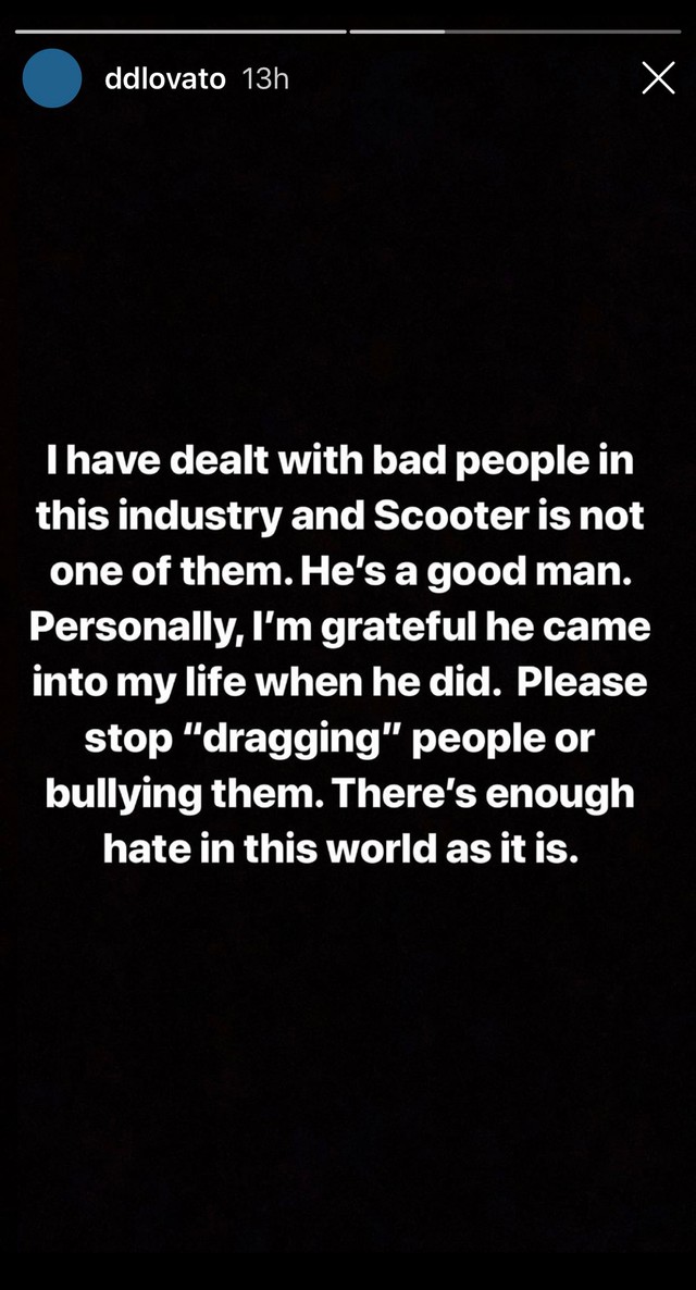 demi lovato taylor swift scooter braun