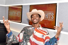 Lil Nas X Visits KISS FM UK