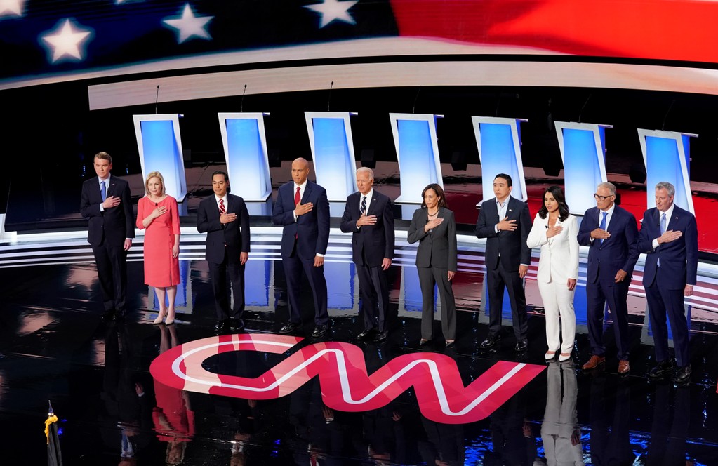 CNN's Democratic presidential debate, night 2