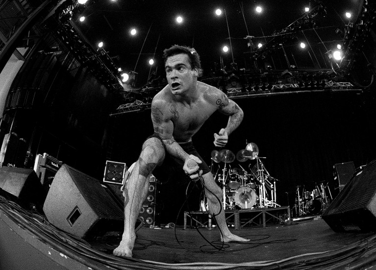Henry Rollins Performs at Lollapalooza