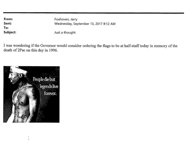 The Collected Tupac Emails of the Tupac-Loving Former Iowa Government Official