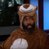 Lion King Star Donald Glover Shows Up to Kimmel Interview in Lion Costume